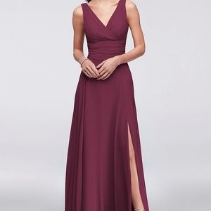 NEVER WORN Bridesmaid Dress in Wine